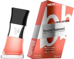 Bruno Banani Magnetic Woman - Eau de toilette voor dames met jasmijn en cederhout - 30 ml