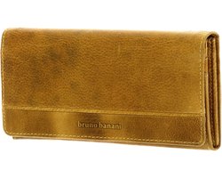bruno banani Portemonnee Frankfurt Wallet with Flap Yellow Geel