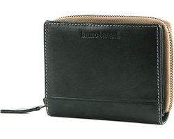 bruno banani Portemonnee Wallet Zip With Flap Black Zwart