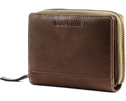 bruno banani Portemonnee Wallet Zip With Flap Brown Bruine