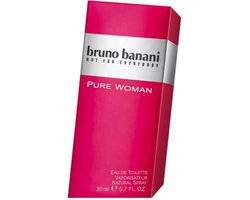 Bruno Banani Pure Woman parfum - Eau de toilette voor dames - 20 ml