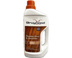 Bruynzeel reiniger houten vloeren en meubels - natuurlijke glans - vloerreiniger en meubelreiniger