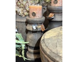 Brynxz - Kandelaar - Majestic Brown - Candleholder - M - D.12 H.26