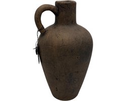 Brynxz Kruik vaas Jug Neck Majestic Brown M – Landelijk & Sober
