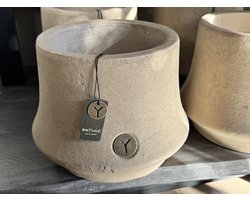 Brynxz - Planter - Luxury - Majestic Taupe - L - D.24 H.19