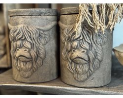 Brynxz - Pot and Top - Bruin - Aardewerk - M - D.15 H.19