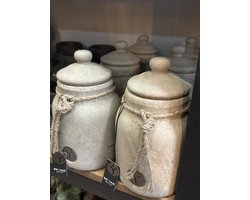 Brynxz - Pot and Top - Majestic Taupe - M - D.13 H.21