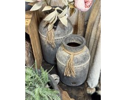 Brynxz - Vaas - Pot - Ancient Clay - L - D.23 H.40