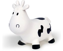 BS Toys Springkoe Jumpbal - Speelgoed Skippybal - Skippy Dieren - Skippybal koe - Kinderspeelgoed - Speelgoed 2 Jaar - Inclusief Pomp - Tot 40 kg Gewicht - Skippy bal - Cadeau kind