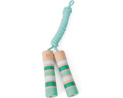 BS Toys Springtouw - Kinderspeelgoed - Turqoise - 2 Meter