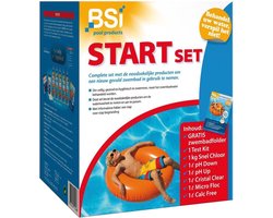 BSI - Start Set Deluxe - Zwembad - Spa - Uitgebreidde Deluxe Set die alle producten bevat om het water van een nieuw gevuld zwembad in gebruik te nemen
