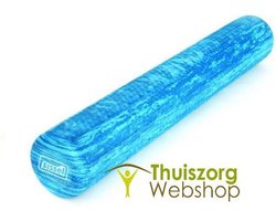 b'SISSEL Pilates Roller Pro Soft 90 cm blauw gemarmerd - SIS-310.015'