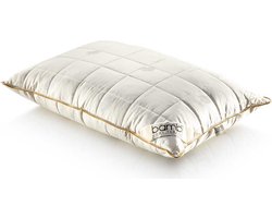 BSS Bedding Bambi Wool - Hoofdkussen - 70x50 – Pillow - Ademend en Ondersteunend Wool Kussen met Zachte Gebreide Hoes - 1 Stuk