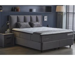 BSS Bedding BIRDYBEDD - Boxspring - Matras H3 - 160x200 - Skybedd
