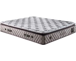 BSS Bedding Borjen - Matras - Matras 140 x 200 cm - Hoogte 33 cm - Matrassen - Zeer Ademende Evenwichtige Ondersteuning - Ademend, Stevig, Comfortabel – Ergonomisch