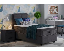 BSS Bedding Leobedd - Boxspring - Boxspring voor Volwassenen en Kinderen - 120x200
