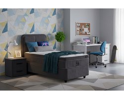 BSS Bedding Leobedd - Boxspring - Boxspring voor Volwassenen en Kinderen - 90x200