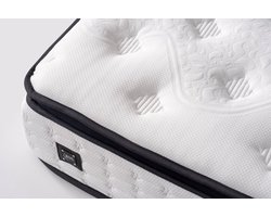 BSS Bedding - Pocketvering Matras 90x200 cm - H3 Medium - 30 cm Hoog - 7 Zones - Orthopedisch Matras - Rolmatras met Comfortschuim