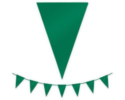 BTH - Slingers - Donker Groen - Slingers Verjaardag - Vlaggenlijn - Verjaardag Versiering - Verjaardag - Vlaggetjes - 1St