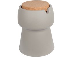 Bubalou Champ Kruk - Wijn / Bier / Frisdrank / Champagnekoeler - Bijzettafel - taupe / kurk