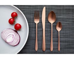 Buccan - Bestekset - London - RVS - 24 delig - Rosegoud