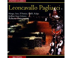 Budapest Opera Orchestra, Roberto Paternostro - Leoncavallo Pagliacci: Murgu, Izzo, d'Amico, Otelli, Kolpa (CD)