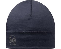 BUFF® merino wool 1-layer muts - blauw