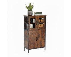 Buffetkast - 108x60x30 cm - industrieel