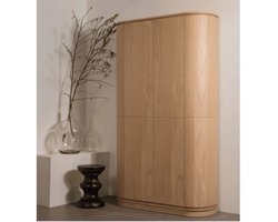 Buffetkast Lazlo eiken 115x43x168 cm - Naturel