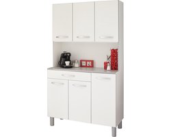 Buffetkast Spoon - white