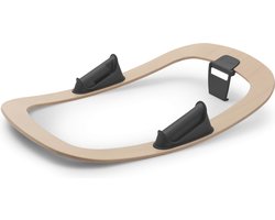 Bugaboo Giraffe baby schommelonderstel met de Bugaboo Giraffe kinderstoel newbornset, super licht en stijlvol, Natural Wood