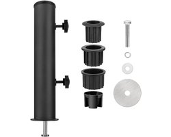 Buisframes voor parasols, stenen parasolvoeten voor buiten, parasolsteunen voor op tafel, doe-het-zelf parasolbuissteunen