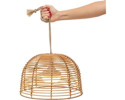 Buiten hanglamp Rotan Bossa draadloos / oplaadbaar made by NewGarden