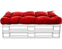 Buiten Palletkussens - Getufte Tuinkussen voor Palletbank - Palletkussen - Tuinzitkussens voor Pallet - Waterbestendig Zitkussen - (Zitkussen)