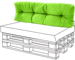 Buiten Palletkussens - Getufte Tuinkussens voor Palletbank - Palletkussen - Rugkussens voor Pallet - Waterbestendig Zitkussen - (Lang rugkussen)
