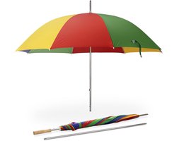 Buiten Parasol Tuin Zonnescherm - Lichtgewicht & Makkelijk te Dragen - Multikleur
