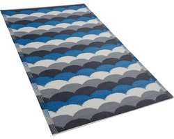 Buiten tapijt BELLARY 90 x 180 cm Blauw
