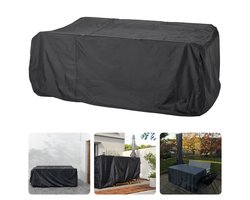 Buitenhoes voor Tafel - Tuinmeubelhoes - Waterbestendige Afdekhoes voor Tuintafel - Tuintafelhoes - Beschermhoes voor Buitenmeubels - UV-bestendig - 165x115x80 cm - Tafelhoes - Rechthoekig