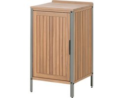 Buitenkeuken kast - Tuinkast Acaciahout - Buiten koken - Met aanrechtblad - 50 x 50 x 92 cm - Bruin