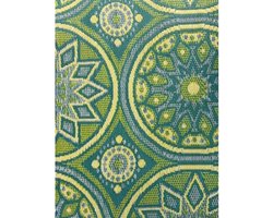 Buitenkleed 120-180cm, groen/crème, Sun