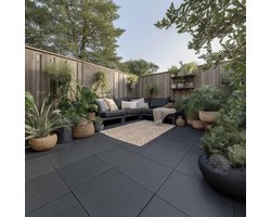 Buitenkleed 120-180cm, taupe/crème