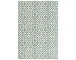 Buitenkleed - Bubbly Tulip turquoise 160x230 cm