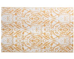 Buitenkleed | Buitentapijt ARAKIL 190x290 cm PP oranje en wit