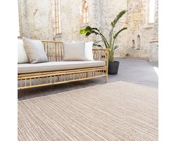 Buitenkleed Jute Outdoor beige/bruin - 200 x 290 cm - (L)