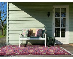 Buitenkleed, Loper, Tuinkleed, Balkonkleed 240cm x 80cm gemaakt van PET Flessen