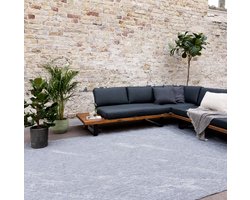 Buitenkleed Marble - Grijs/wit - dubbelzijdig - EVA Interior - 160 x 230 cm - (M)