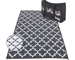 Buitenkleed XL - 230x160 cm - Waterdicht en UV-bestendig - Omkeerbaar - Perfect voor Camping, Picknicken en Tuin