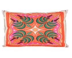 BUITENKUSSEN PALMBOOM KLEUR 30X50CM MET RITS