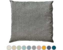 Buitenkussen Qush Royal - Sunbrella Flanelle | Waterbestendig | kleurvast | vlekbestendig | schimmelwerend - Sierkussens buiten tuin loungekussen / tuinmeubel kussen /tuinkussen / buitenkussens / palletkussen