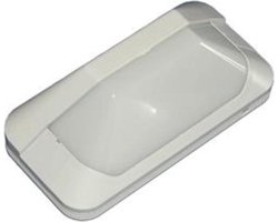 Buitenlamp Hufterproof PERLA LED 6,6 WATT met bewegingsmelder, opalen niet doorzichtige  lichtkap en GRIJZE rand